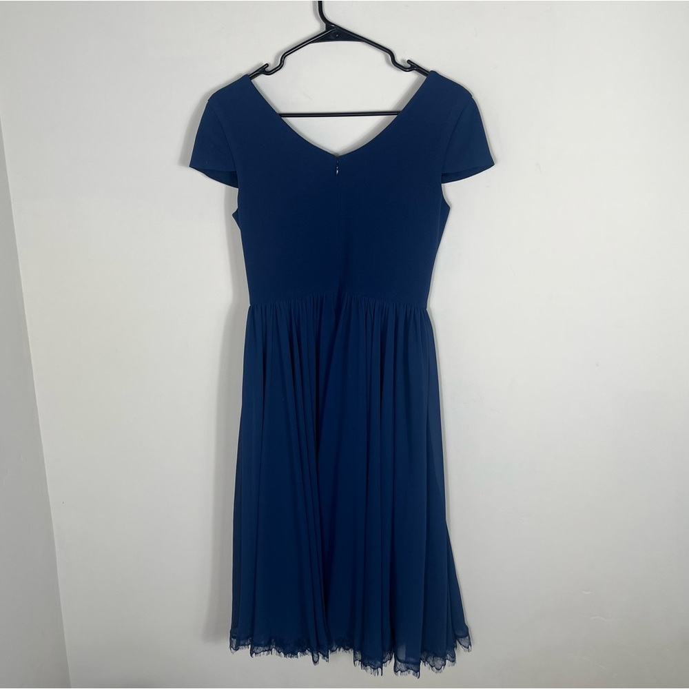 Dress the Population Blue Midi Dress Size Small - Picture 10 of 15